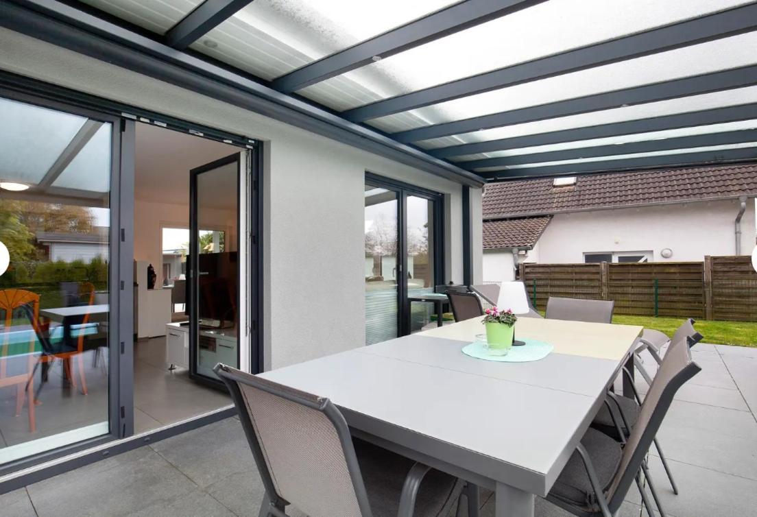 Grosszuegige Unterkunft Mit Terrasse Oberbrechen Экстерьер фото